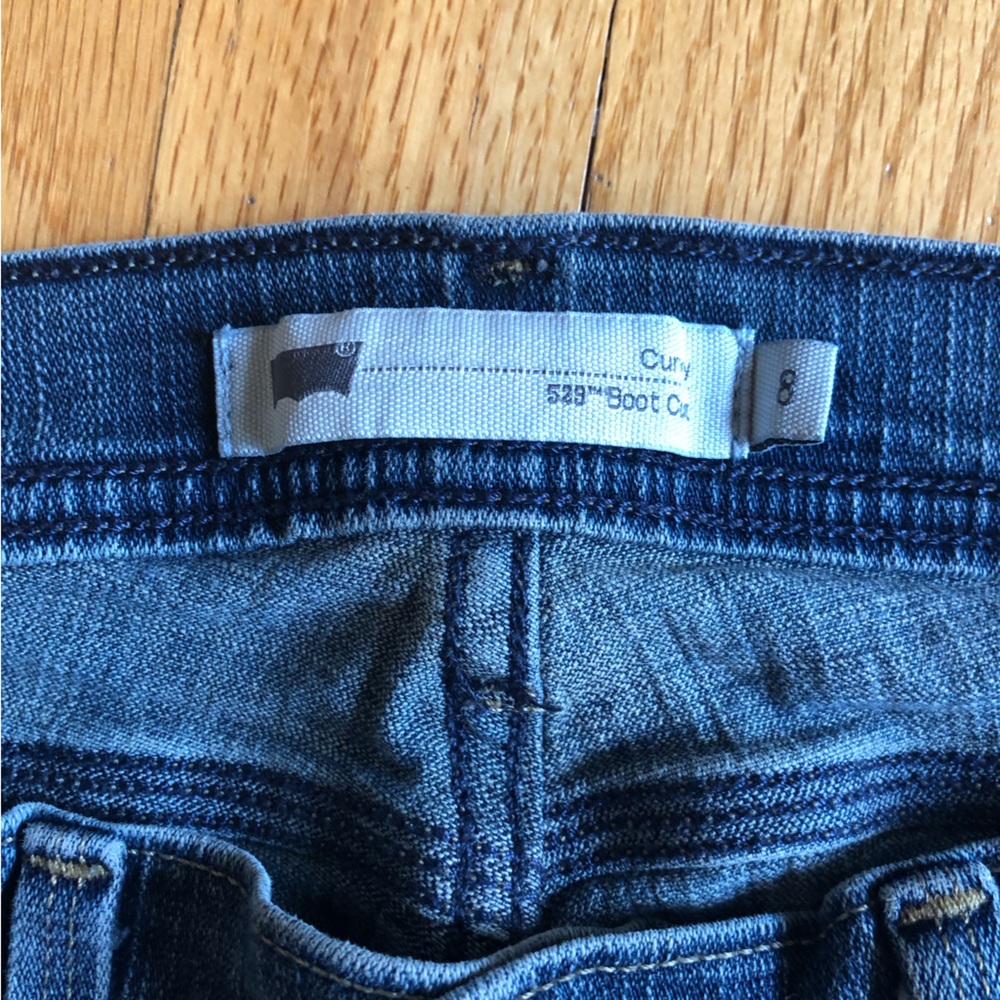 Levi’s 529 curvy bootcut jeans size 8 - Picture 3 of 6